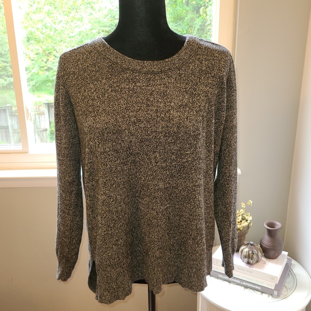 Margaret O'Leary 100% Cashmere sweater marled XS